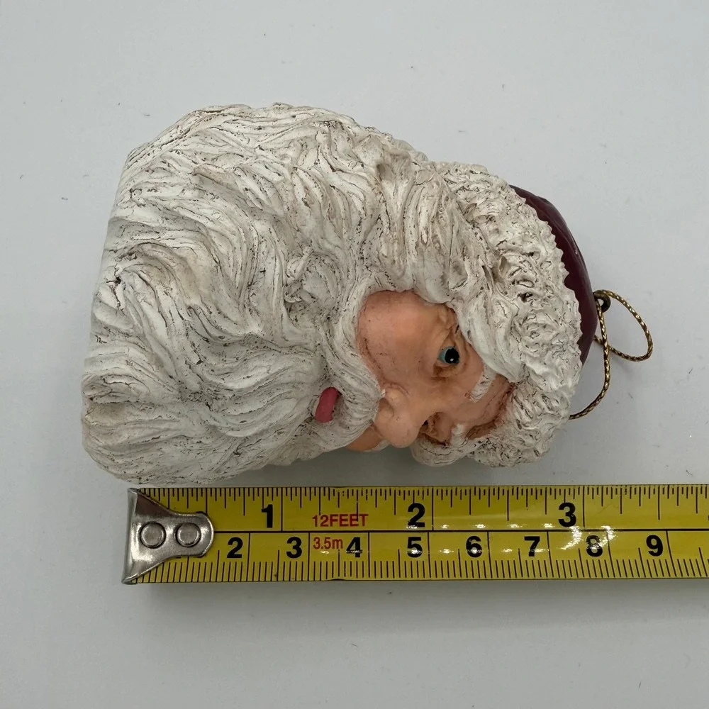 VTG Tom‎ Rubel 81 Santa's Celebration Ornament Silver Deer Christmas Decor